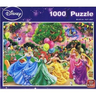 Disney Dansende Prinsesser - 1000 brikker