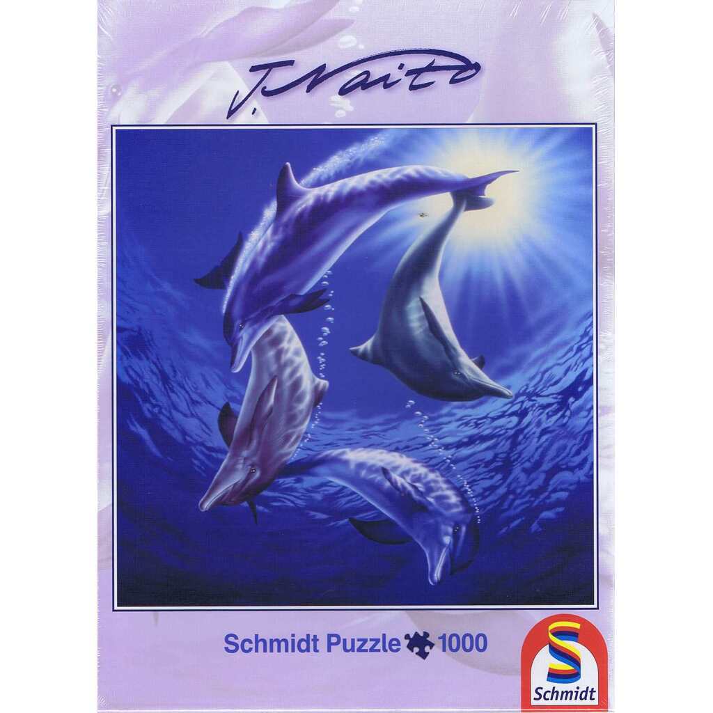 Dolphins at Play - 1000 brikker