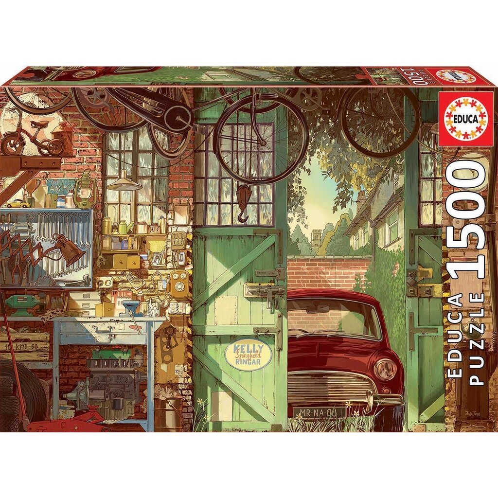 Old Garage - 1500 brikker