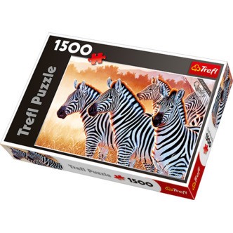 Zebras 1500 brikker
