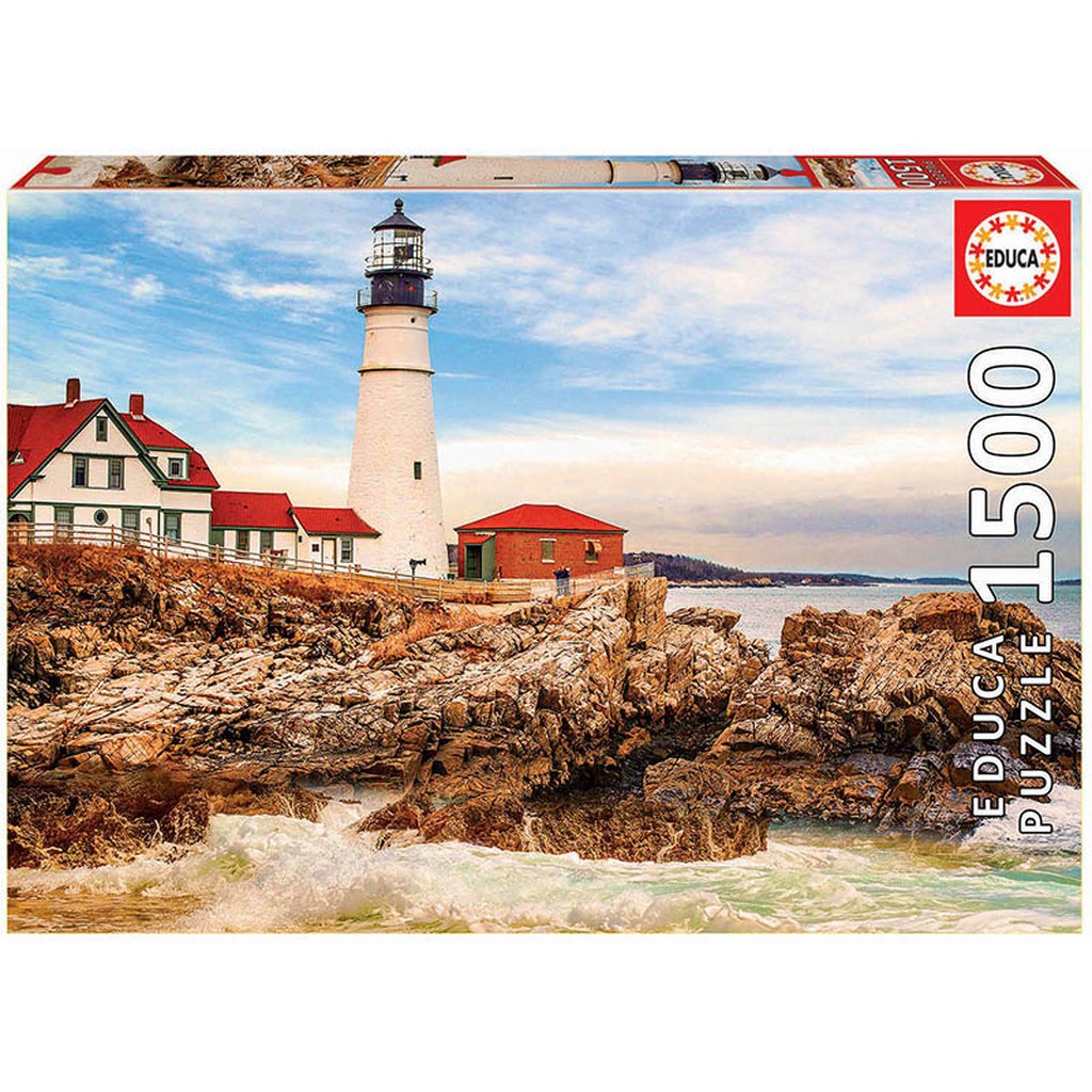 Rocky Lighthouse, 1500 brikker