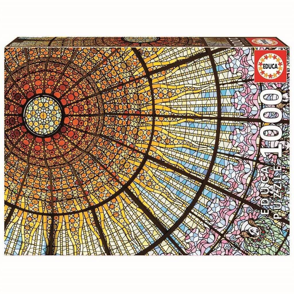 Barcelona: Palau de la Musica Catalana - 1000 brikker