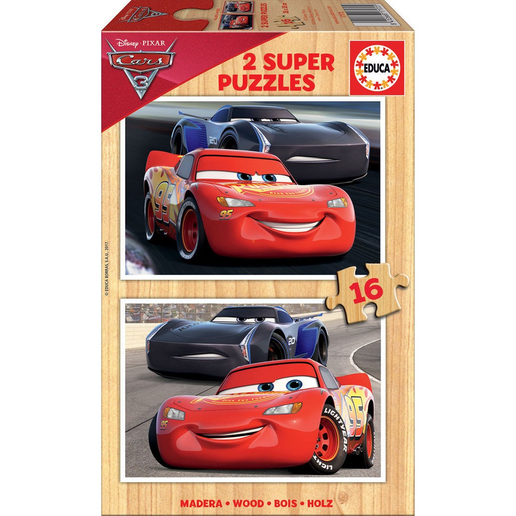 Disney Biler 3 - 2x16 brikker