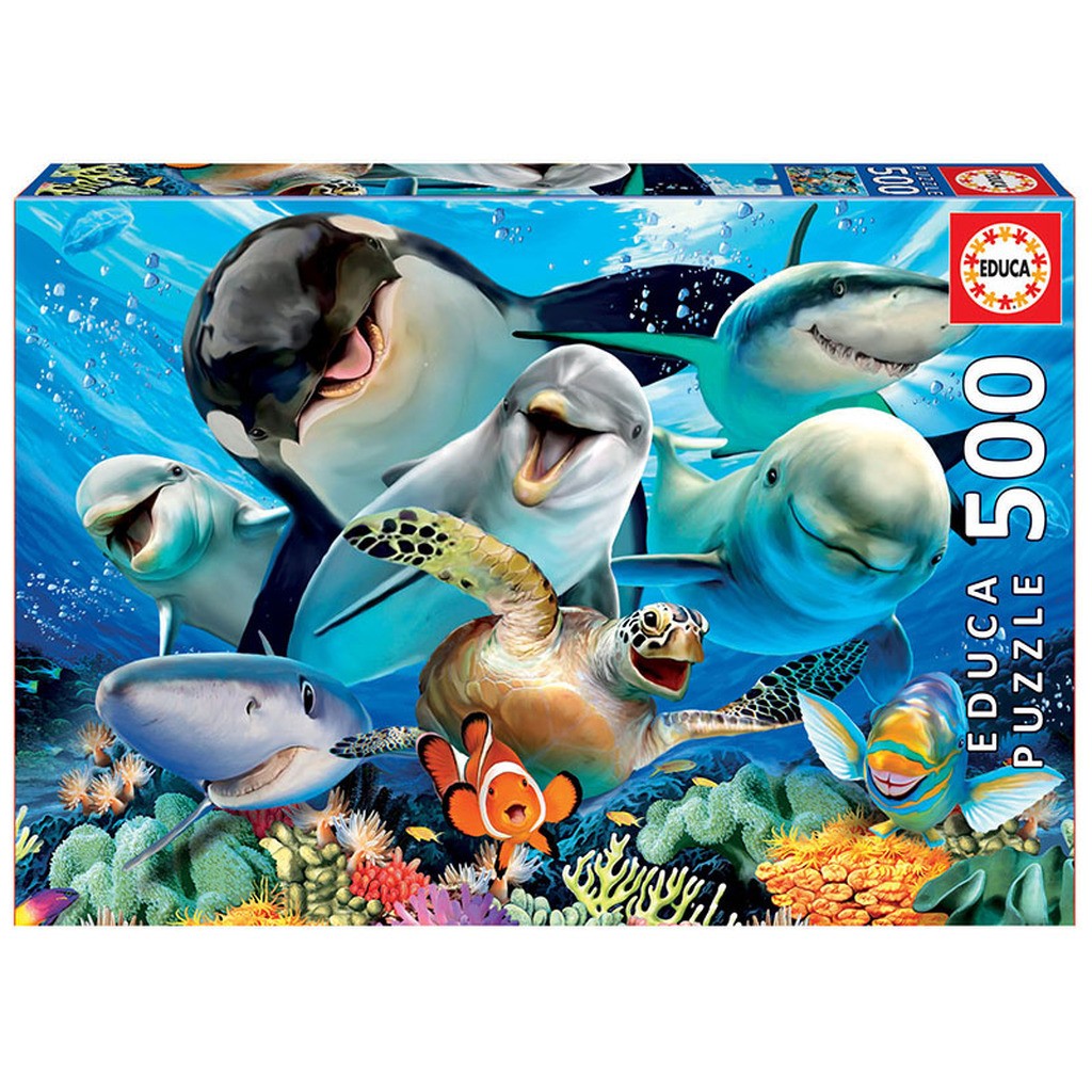 Underwater Selfies - 500 brikker
