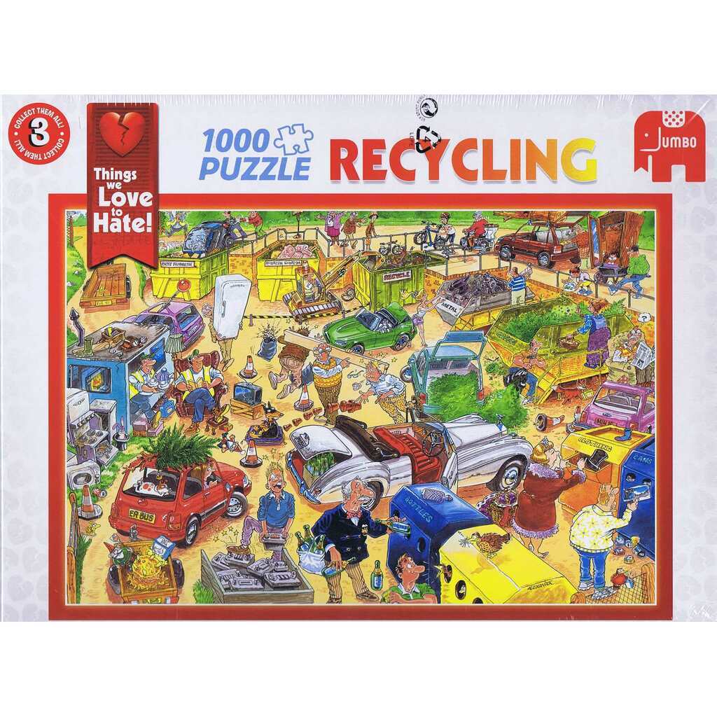 Recycling - 1000 brikker