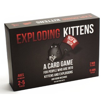Exploding Kittens - NSFW Deck - Engelsk