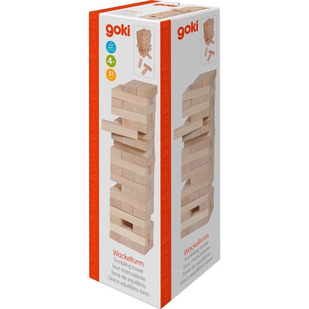 Klodsmajor i træ - Goki