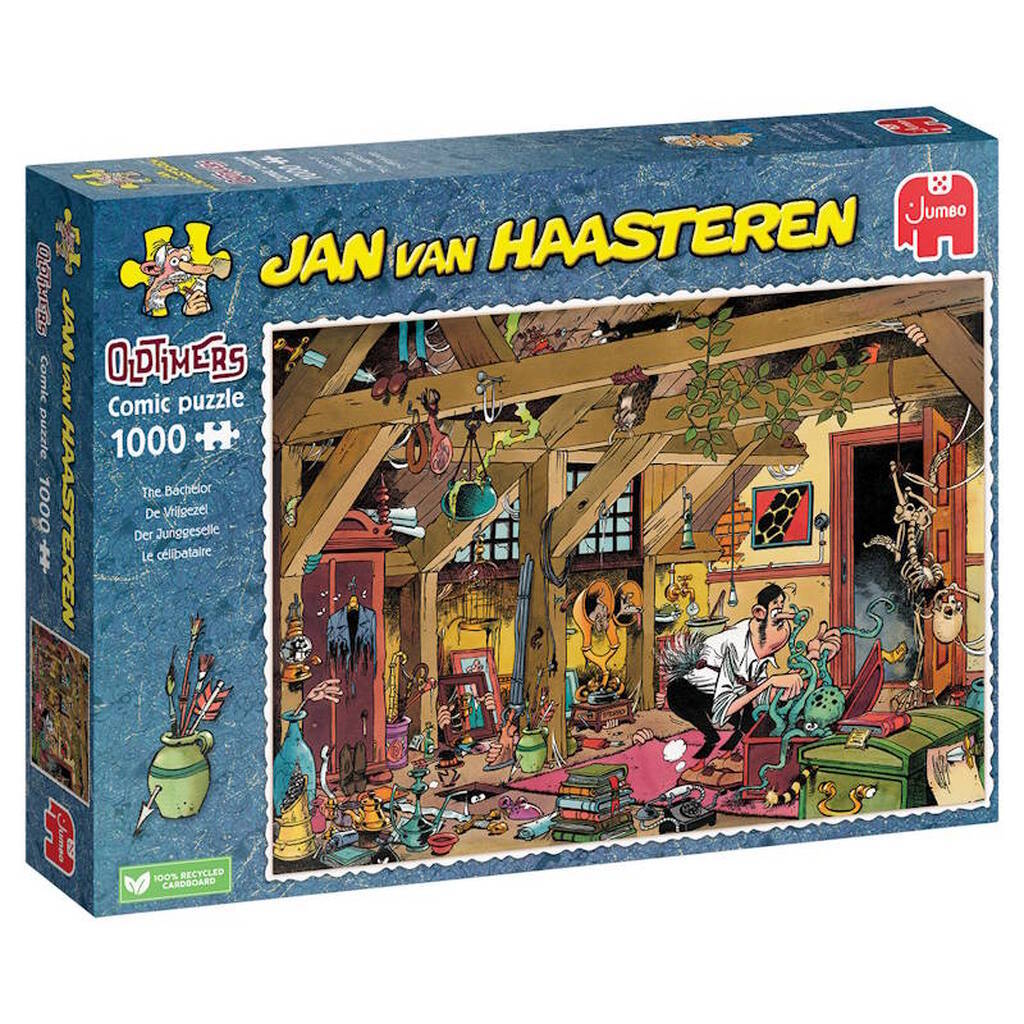 Hjemme hos ungkarlen, 1000 brikker