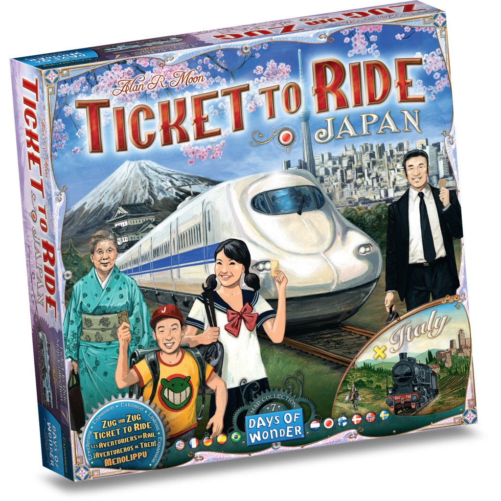 Ticket To Ride: Japan & Italy - Map Collection #7