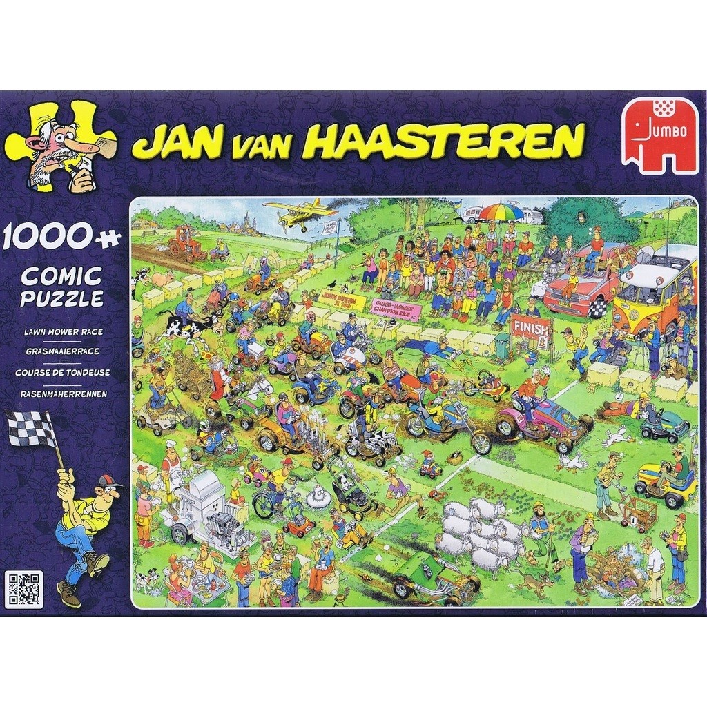 Jan van Haasteren: Plæneklipper ræs - 1000 brikker