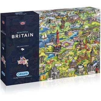 Beautiful Britain - 1000 brikker