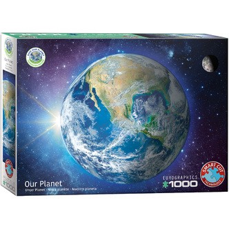 Red Planeten: Jorden - 1000 brikker