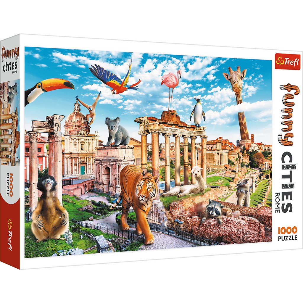 Funny Cities, Wild Rome - 1000 Brikker