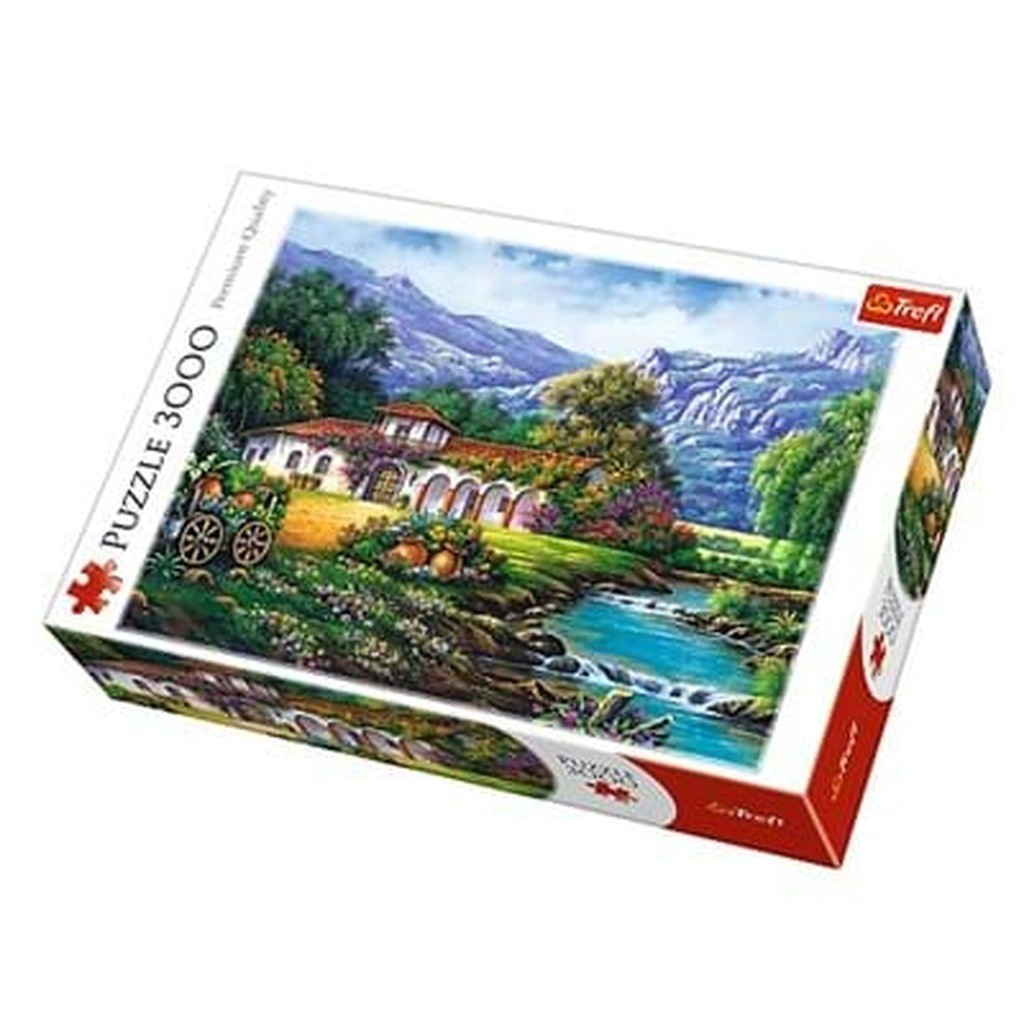 Hacienda by the Stream, 3000 brikker