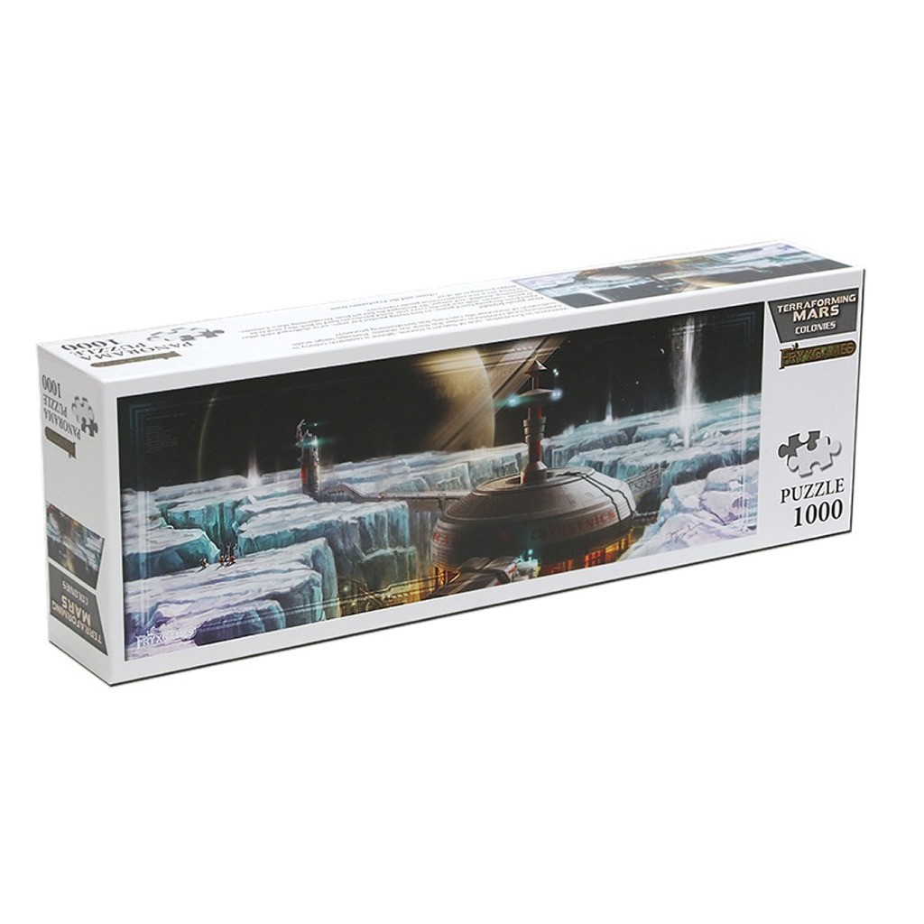 Terraforming Mars: Colonies Panorama Puslespil - 1000 brikker