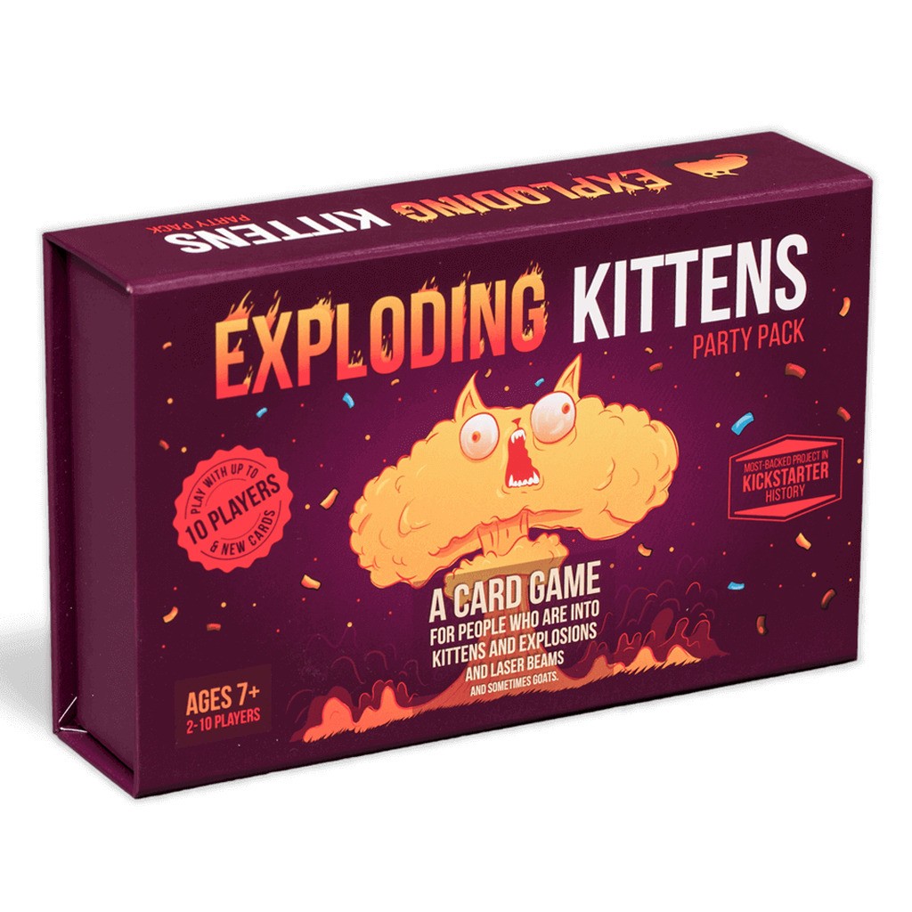 Exploding Kittens: Party Pack - Dansk
