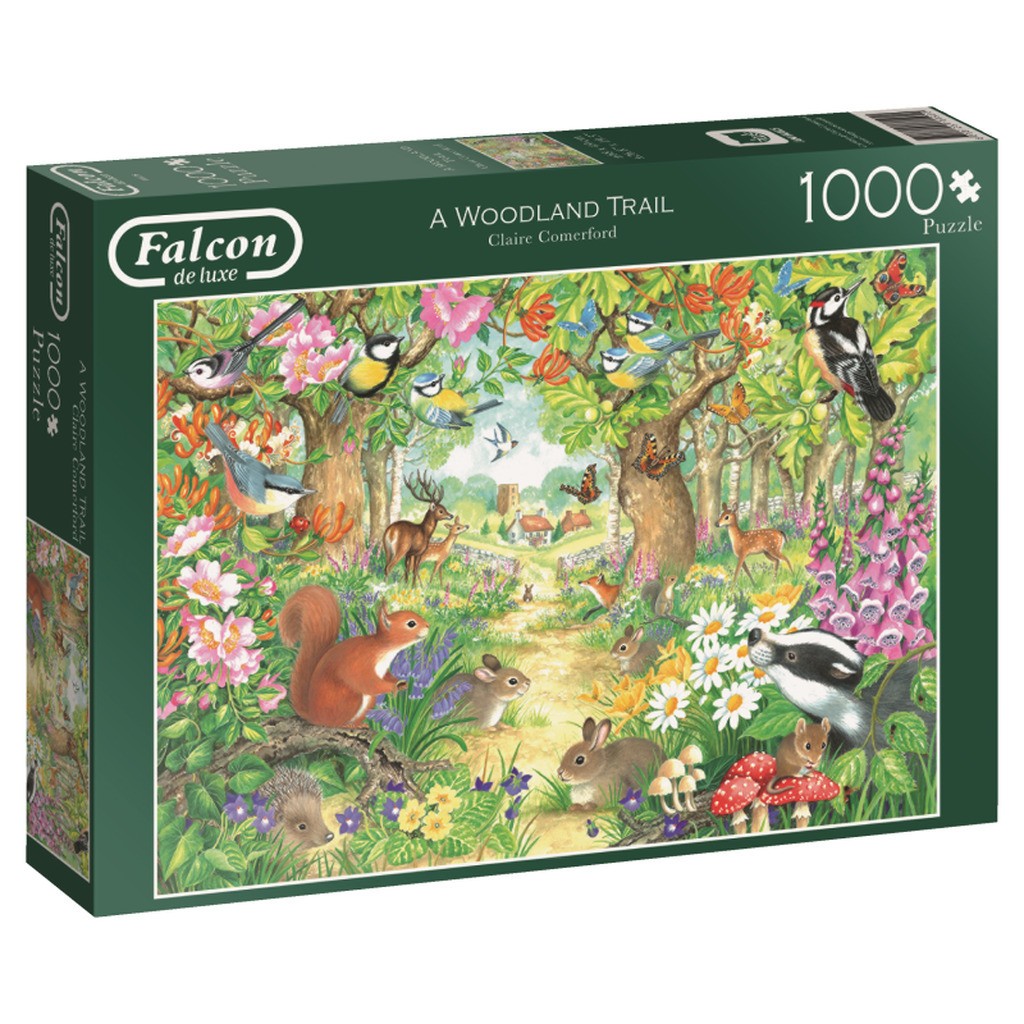 A Woodland Trail - 1000 brikker