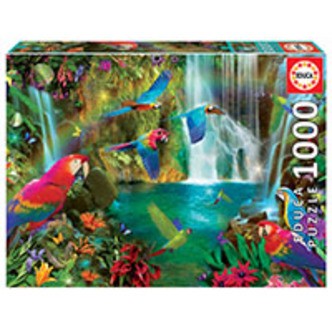 Tropical Parrots - 1000 brikker