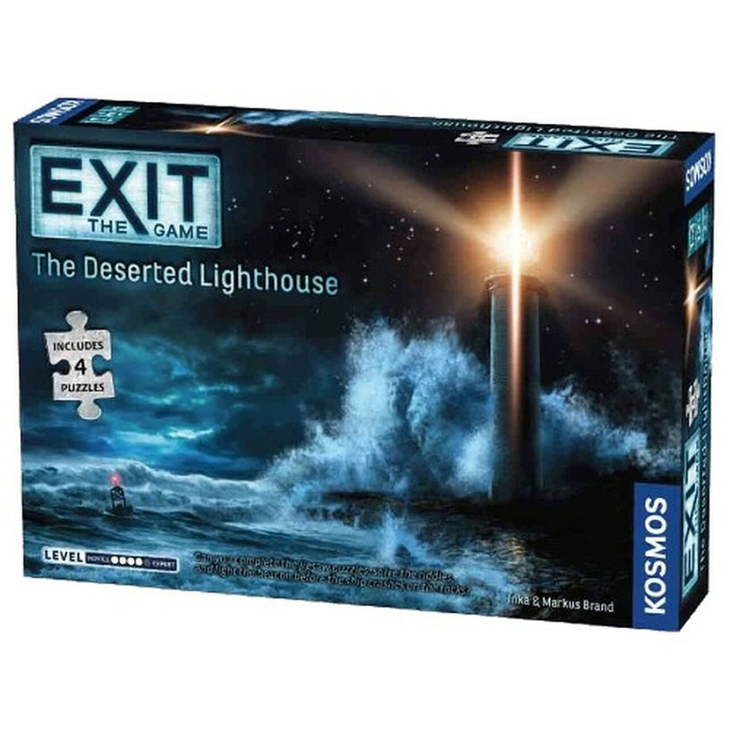 EXIT + PUZZLE: The Deserted Lighthouse - Engelsk