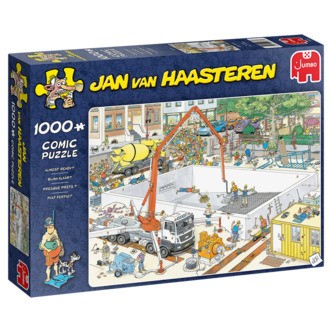 Jan van Haasteren: Næsten klar - 1000 brikker