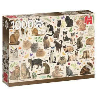 Cats Poster - 1000 brikker