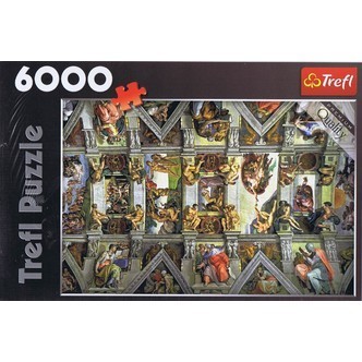 Sistine Chapel ceiling - 6000 brikker