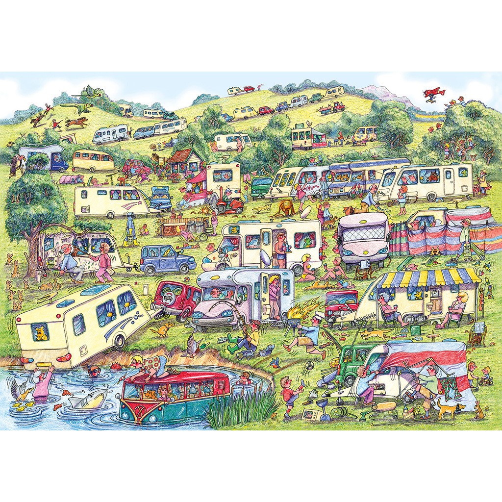 The Caravan Site - 1000 brikker