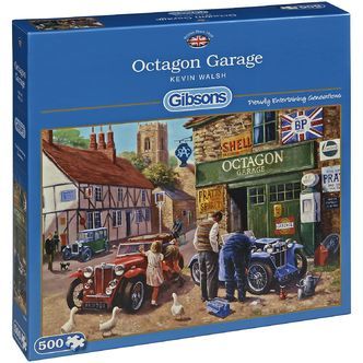 Octagon Garage - 500 brikker