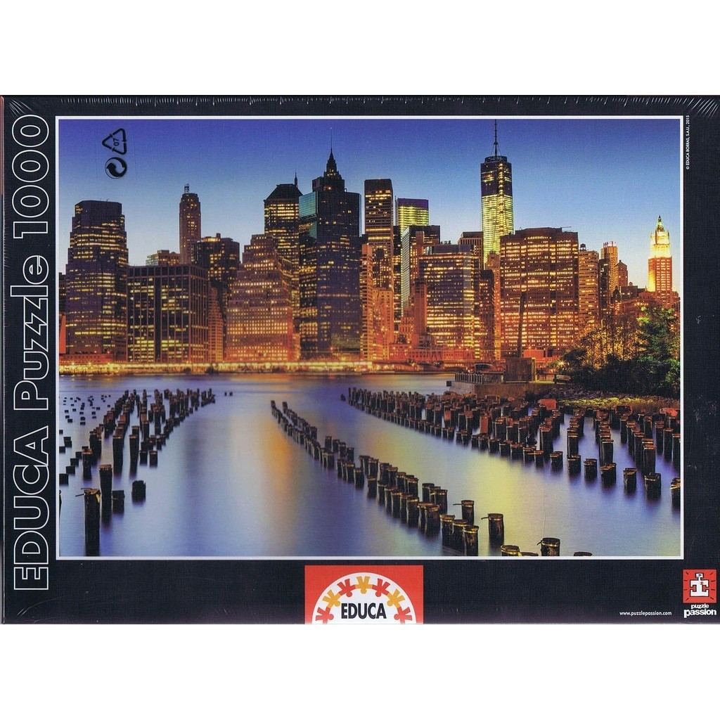 Skyscrapers - 1000 brikker