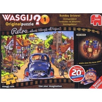 Original Wasgij? 1 Retro - 1000 brikker
