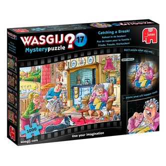 Wasgij? Mystery #17 Catching a Break - 1000 brikker