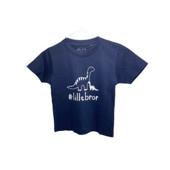#Lillebror T-Shirt S/S, Blue Navy - Legekammeraten.dk