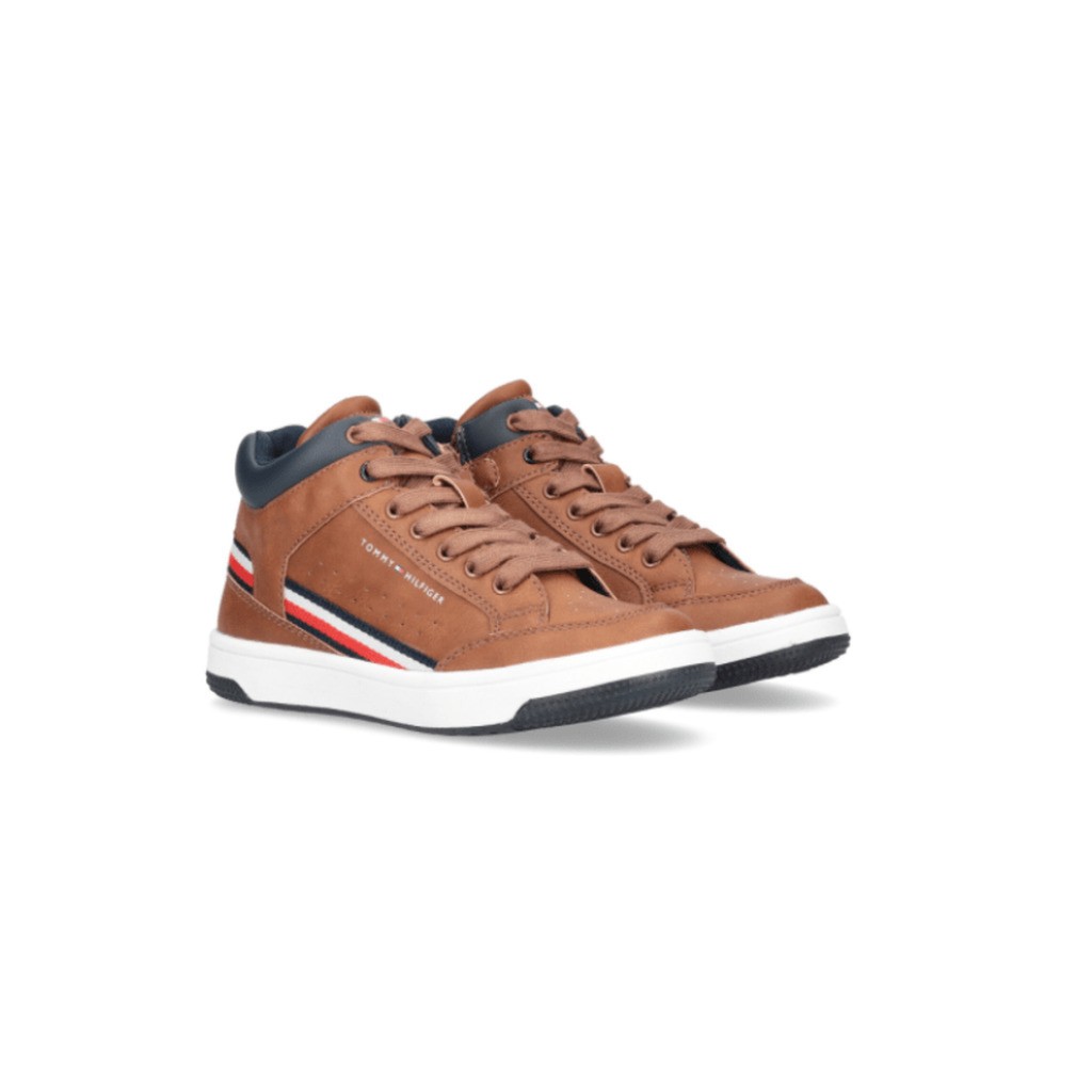Tommy Hilfiger High Sneakers Tobacco - Legekammeraten.dk