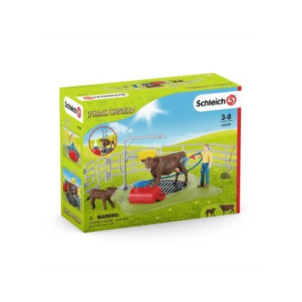 Schleich Farm World  Happy Ko Vask - Legetøj - Legekammeraten.dk