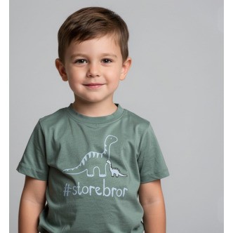 #Storebror T-Shirt S/S, Fern - Legekammeraten.dk