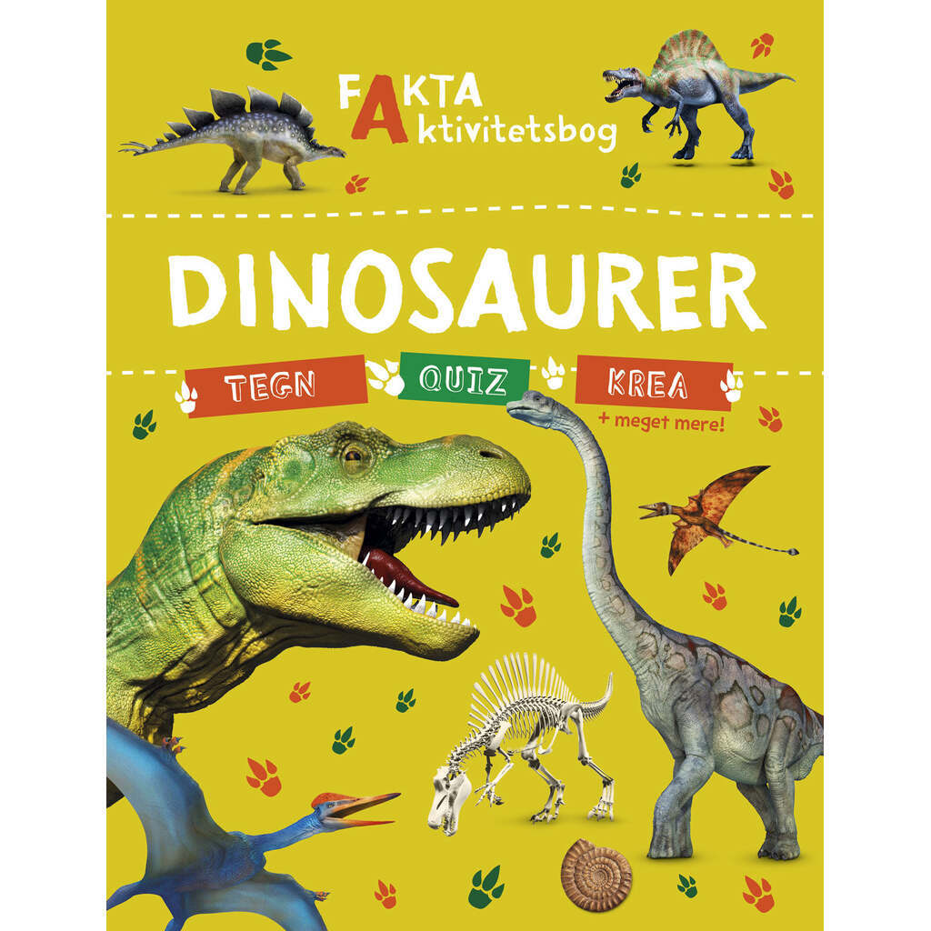 Fakta-aktivitetsbog: Dinosaurer - Bøger - Legekammeraten.dk