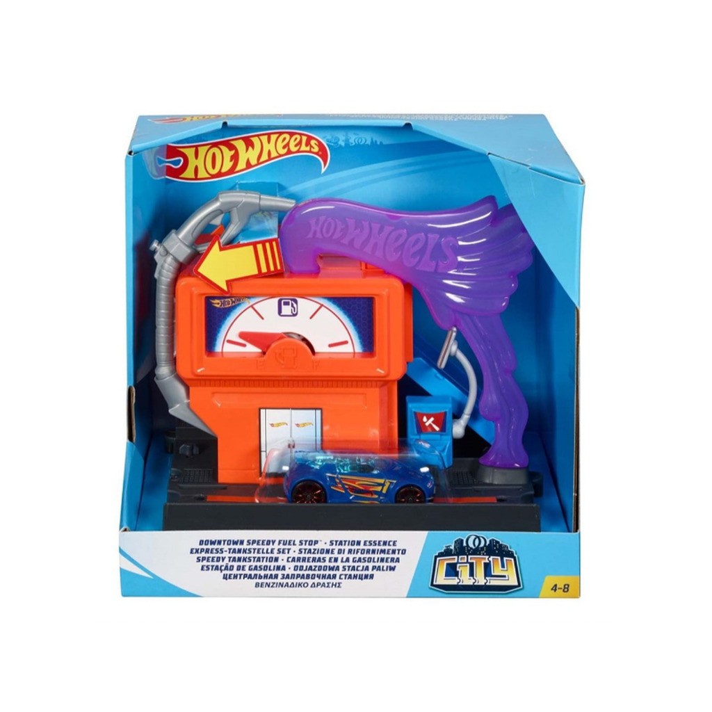 Hot Wheels City Downtown Play Set - Legekammeraten.dk