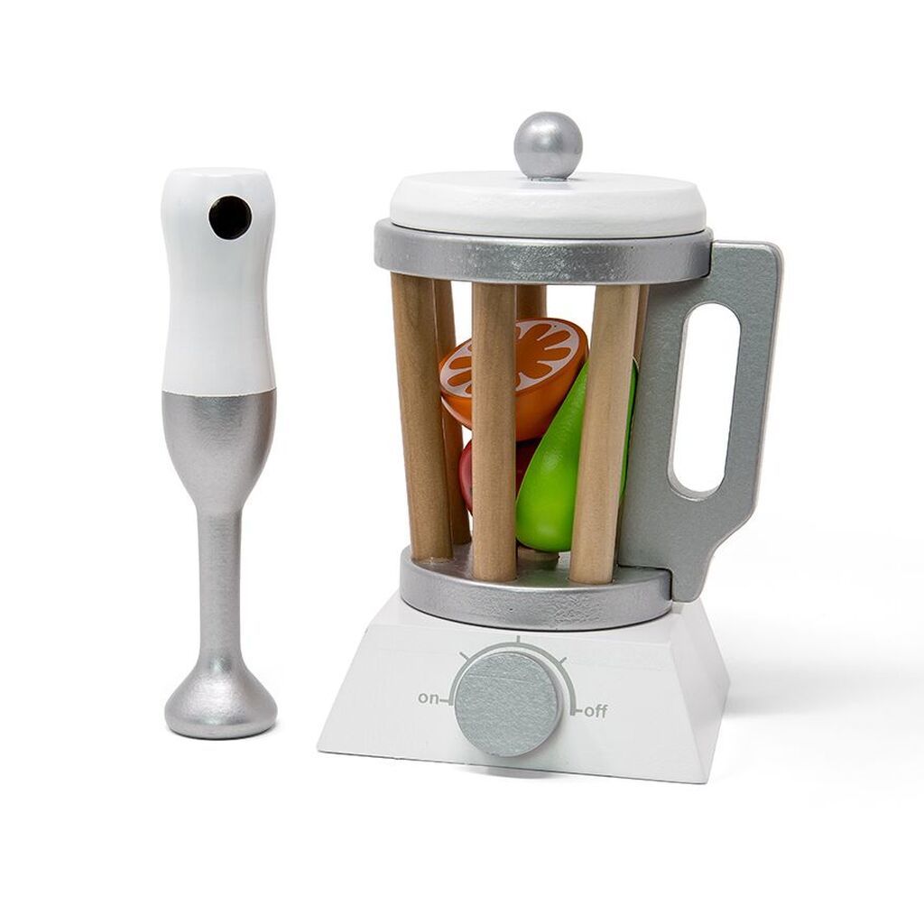 Mamamemo Blender Sæt M/Frugt - Træ Legetøj - Legekammeraten.dk