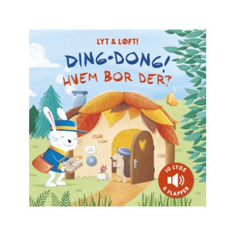 Børnebog, Ding-dong! Hvem Bor Der? - Flapbog - Legekammeraten.dk