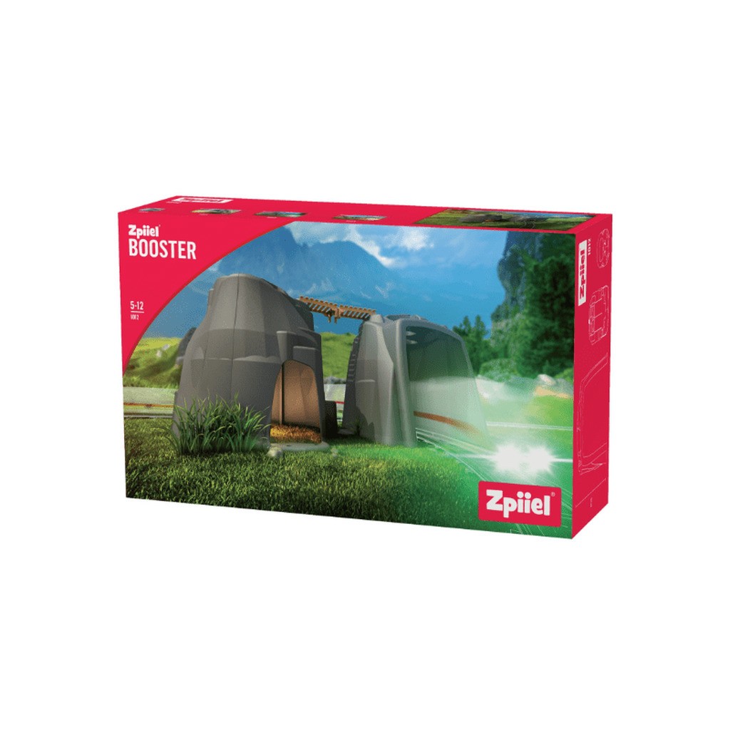 Zpiiel Booster 1012 Med Bjerg & Tunnel Med Bro - Legekammeraten.dk