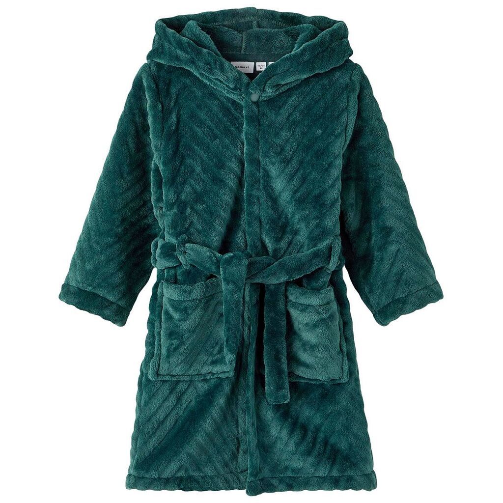 Name it Badekåbe - Velour - Sea Moss - Badekåbe - Legekammeraten.dk