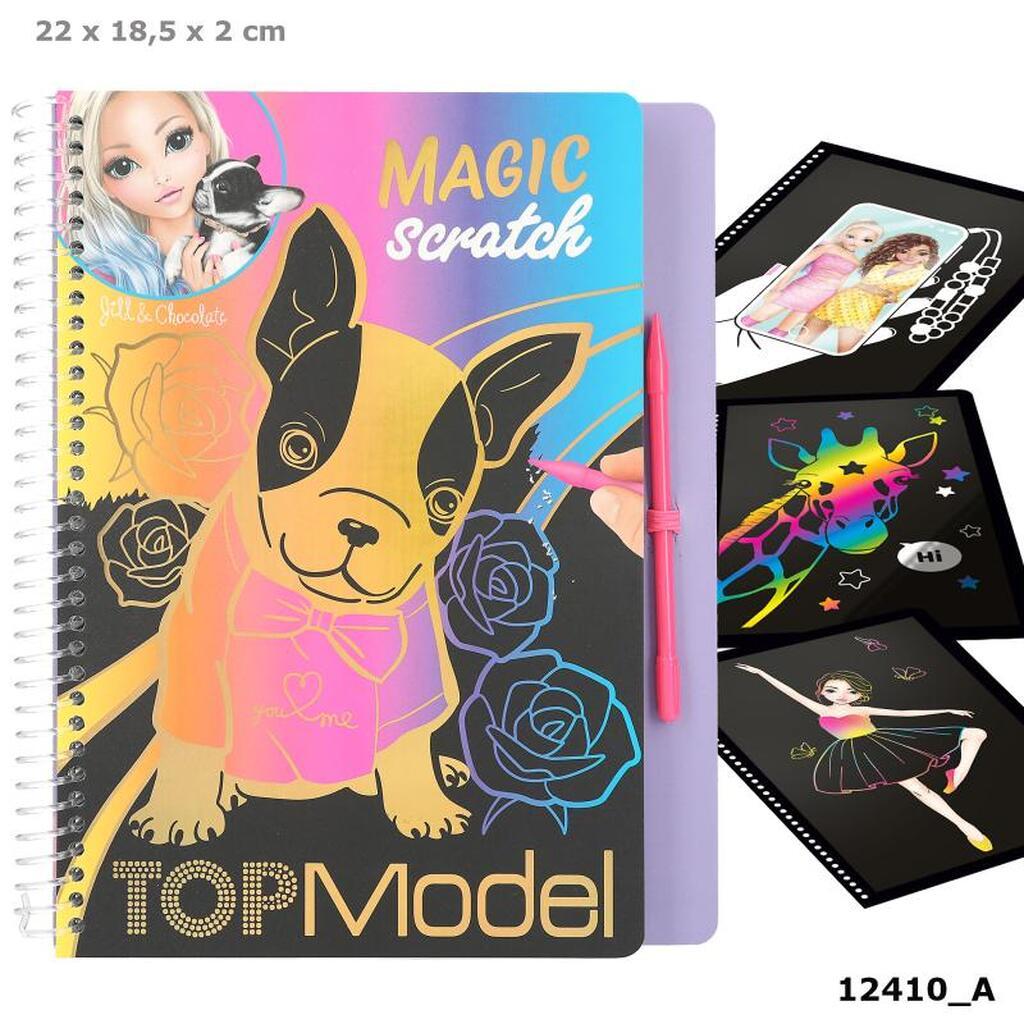 TopModel Magic Scratch Bog - Scratchbog - Legekammeraten.dk
