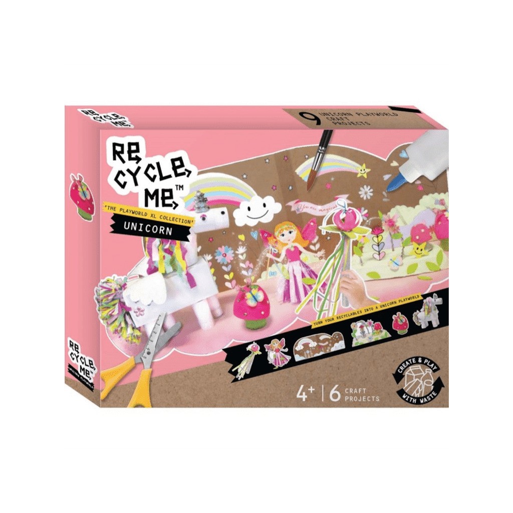 Re-Cycle-Me Playworld XL Unicorn - Legekammeraten.dk