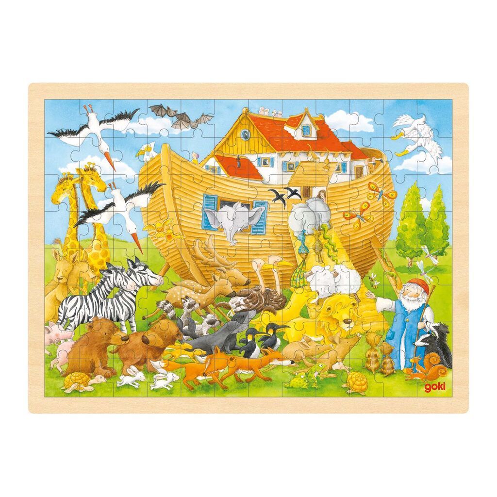 Goki Rammepuslespil NoahÂ´s Ark - Legekammeraten.dk