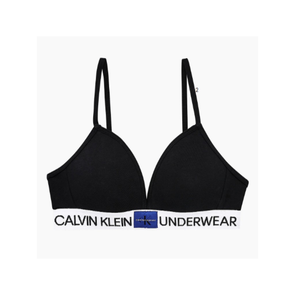 Calvin Klein Molded Bralette Padded Black - Legekammeraten.dk