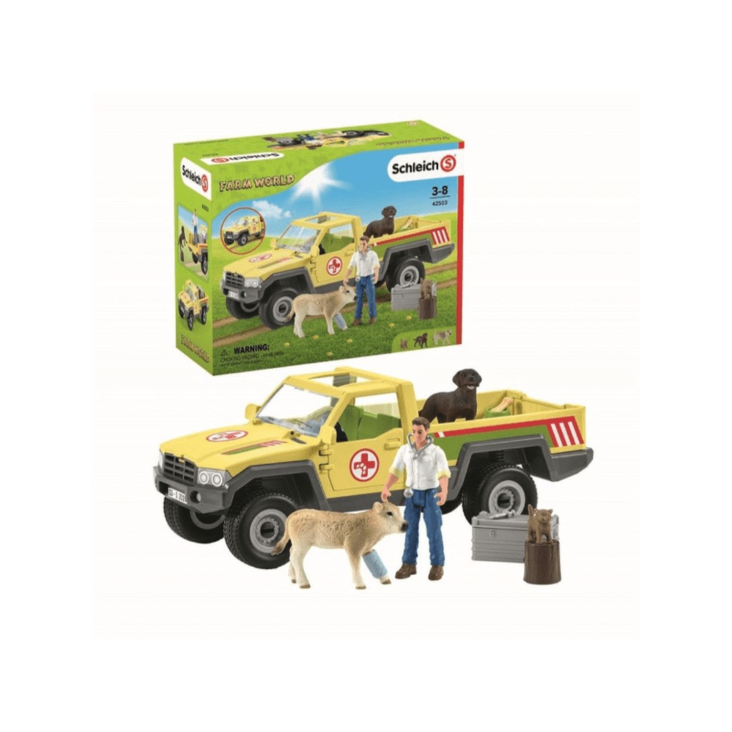 Schleich Farm World Dyrlægen Besøger Bondegården - Legetøj - Legekammeraten.dk