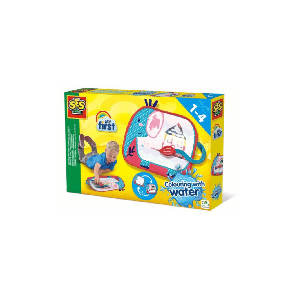 SES Creative Mit Første - Maling Med Vandfarve - Elefant - Maling - Legekammeraten.dk
