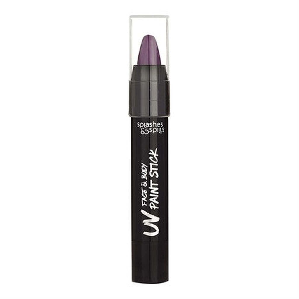 UV Face & Body Paint Stick, Lilla - UV Maling - Legekammeraten.dk