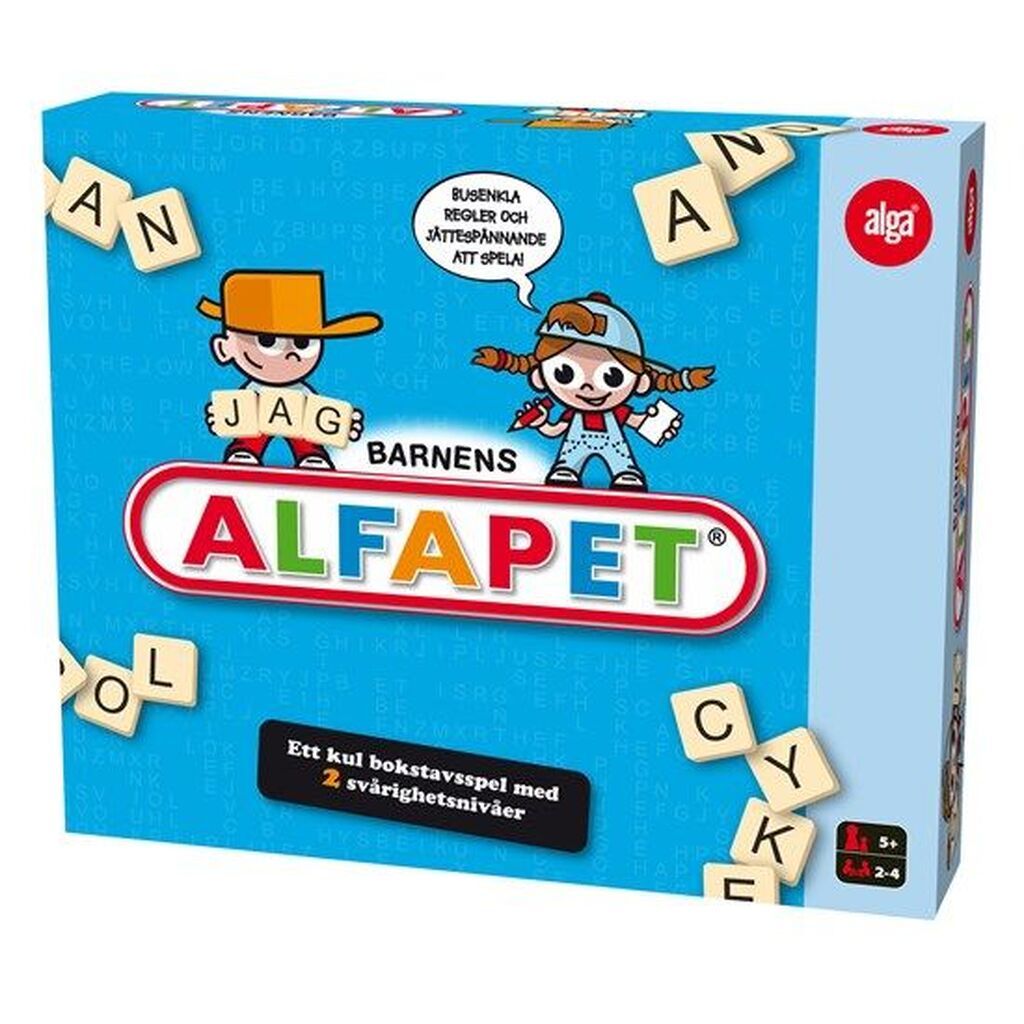 Alga Spil Børne AlfabetÂ  - Børne alfabet - Legekammeraten.dk