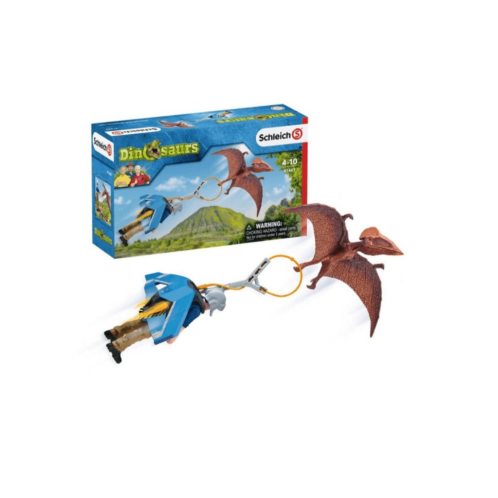 Schleich Dinosaur Jetpack Chase - Legetøj - Legekammeraten.dk